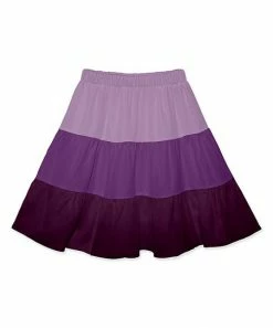 Outlet 🎁 Wholesale 🤩 Penelope Plumm Lavender & Purple Tiered Color Block A-Line 👗 👗 Skirt - Toddler & 👧 Girls ⌛ ✨