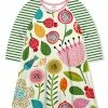 Best reviews of ❤️ Wholesale 😍 Penelope Plumm Green & Ecru Stripes Floral Raglan 👗 👗 Dress - Toddler & 👧 Girls 🛒 🛒
