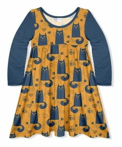 Best reviews of 🔔 Best Sale 😀 Penelope Plumm Apricot Cats & Yarn Babydoll 👗 👗 Dress 🥰 ✨