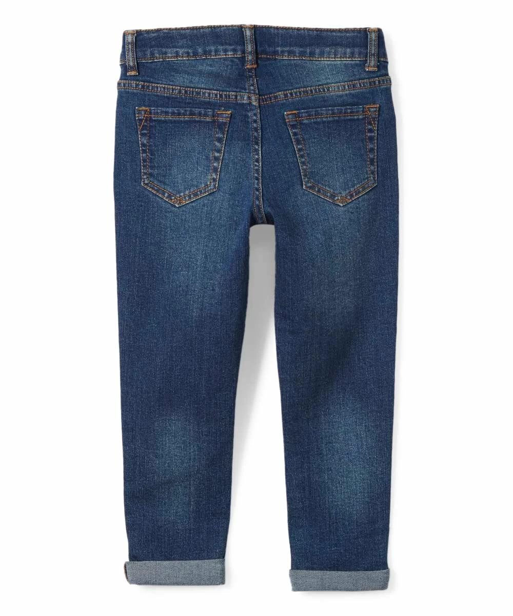 Best Pirce ๐ Cheap ๐ฅ Penelope Plumm Navy Blue Denim Pants - Toddler & ๐ง Girls ๐ฏ ๐ฅ - Image 2